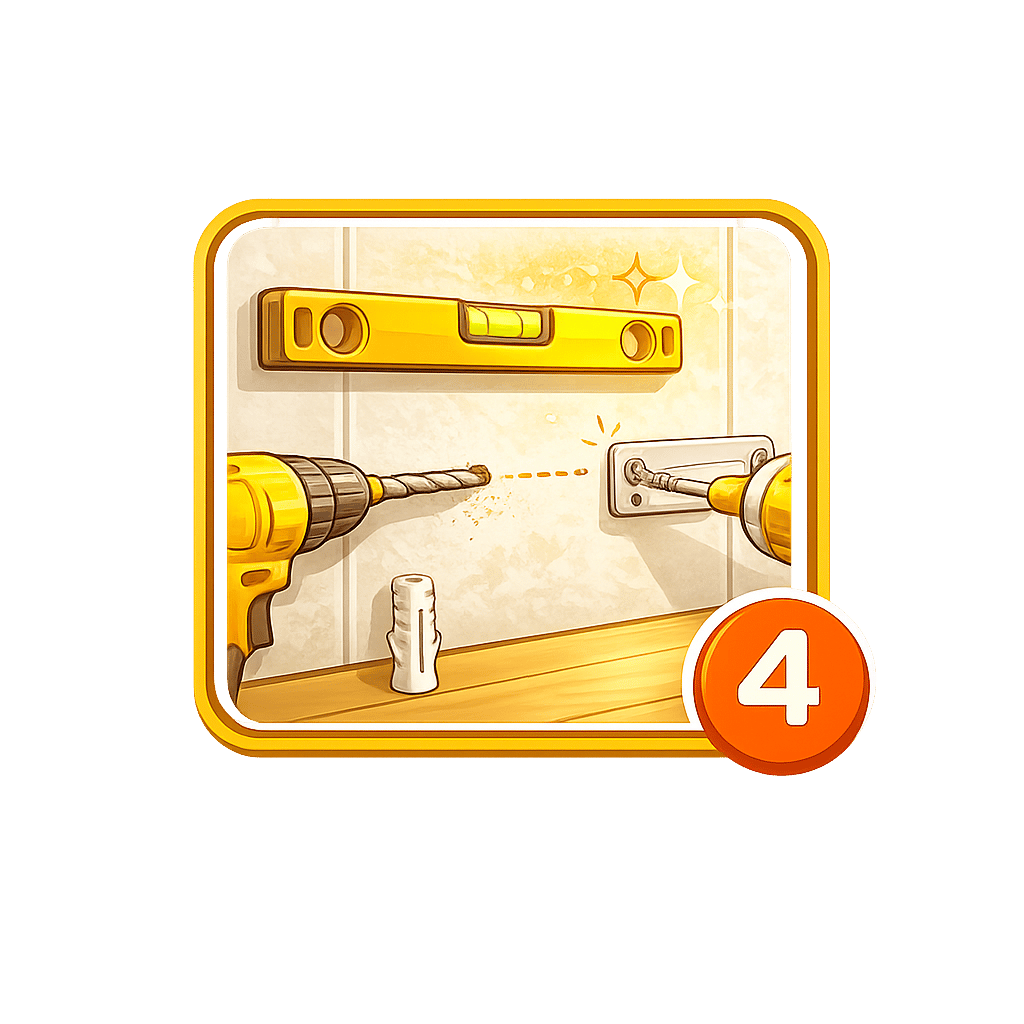 Infrarot-Wandheizung Montage