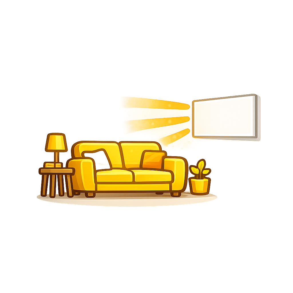 Infrarot-Wandheizung Einsatzbereiche