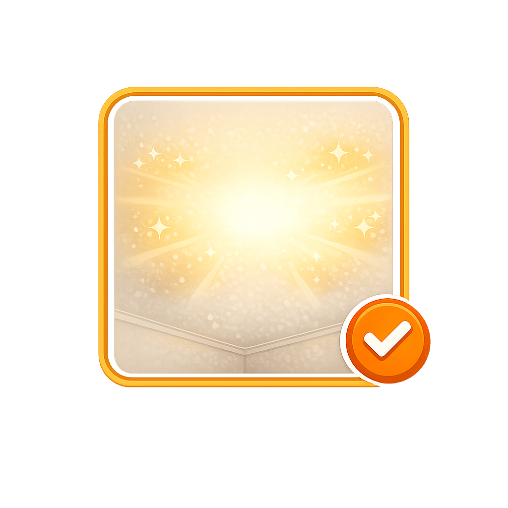 Infrarotheizung mit LED-Licht